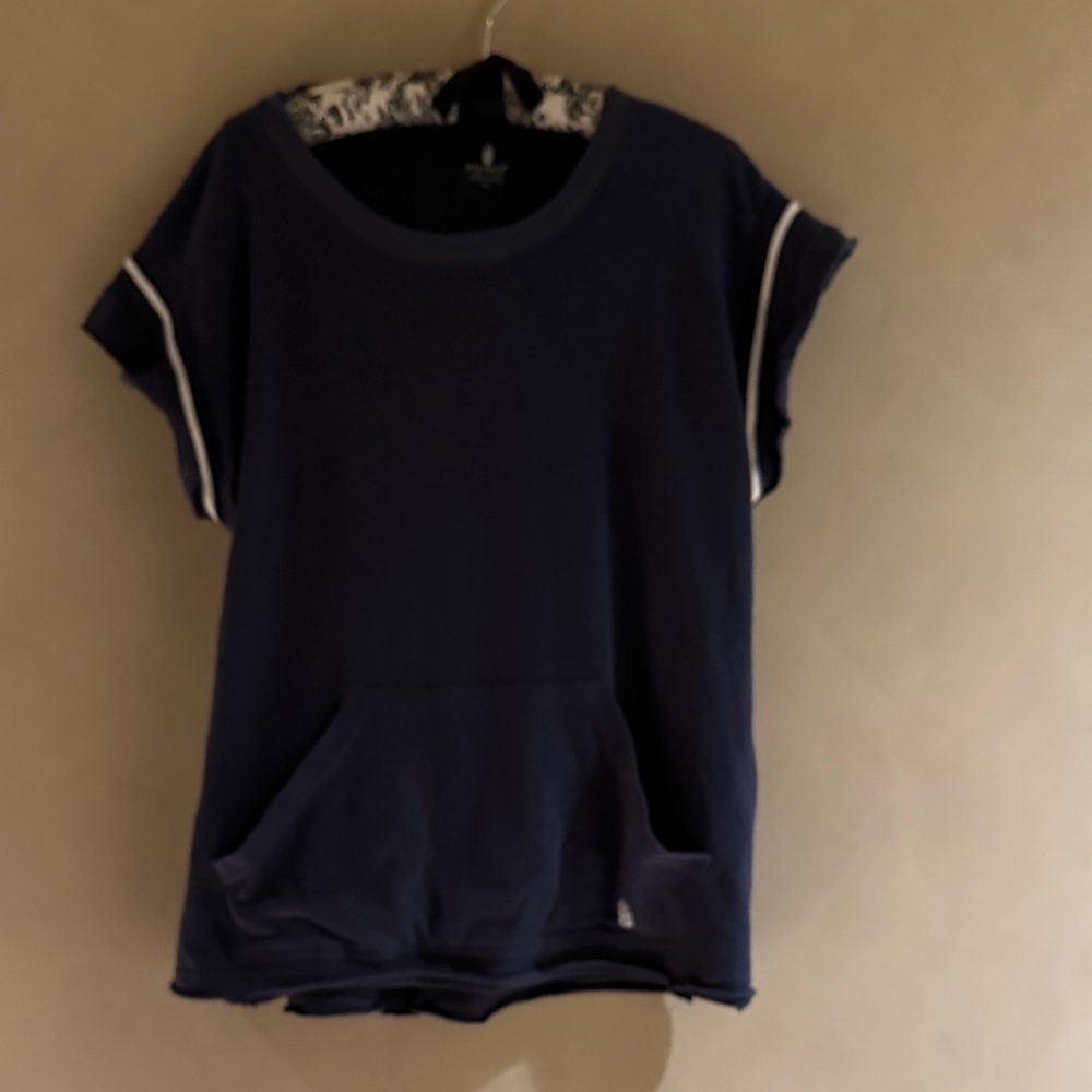 FP Movement by Free People Dark Blue Short Sleeve Tee size S